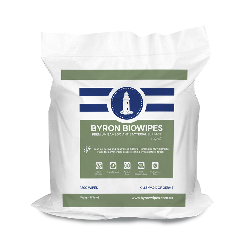 Byron BioWipes 100% Biodegradable 1200 Wipes per Roll