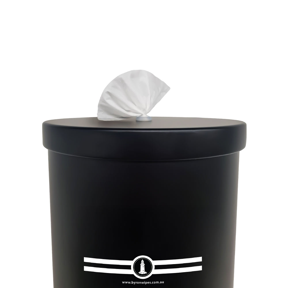 Easy to use floor standing antibacterial wipes dispenser