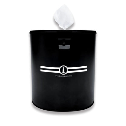 Byron Wall Mount and Desk Mount Antibacterial Wipe Dispenser