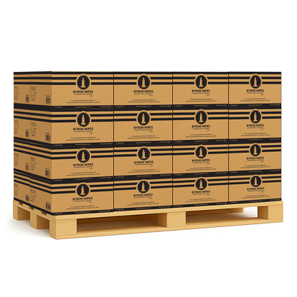 Pallet Bulk Cartons Antibacterial Wipes 4 rolls per Carton